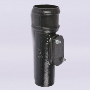 Rainwater Access Pipe Plain Classical Black Plus
