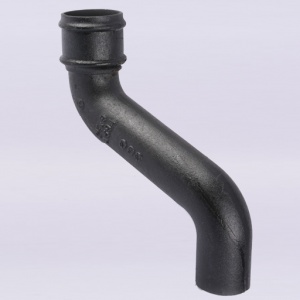 Rainwater 75x150 Offset Plain Classical Black