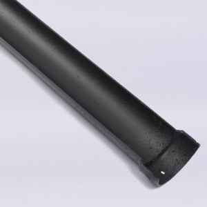 Half Round Gutter Classical Black