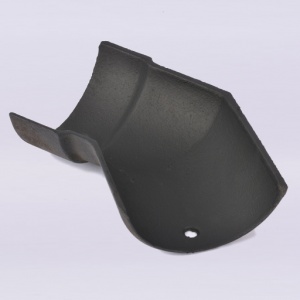 Half Round Angle Right Hand Classical Black