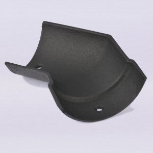 Half Round Angle Left Hand Classical Black