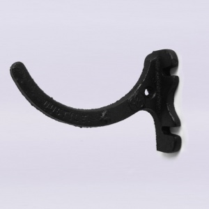 125 Half Round Fascia Bracket Classical Black