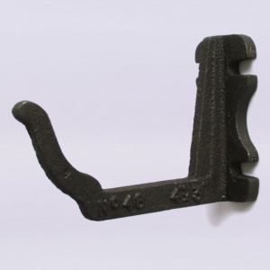 No46 Fascia Bracket Classical Black
