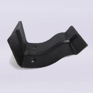 115mm Ogee Union Clip Classical Black